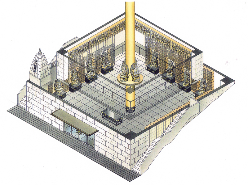 内部俯瞰パース