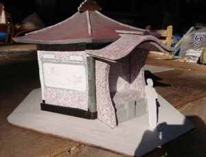 永代供養塔　建築模型