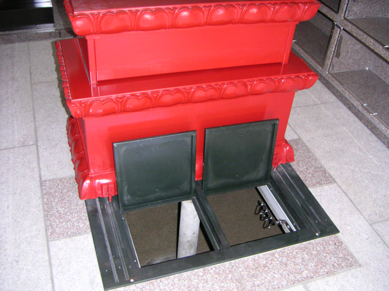 撒骨可動式厨子台座