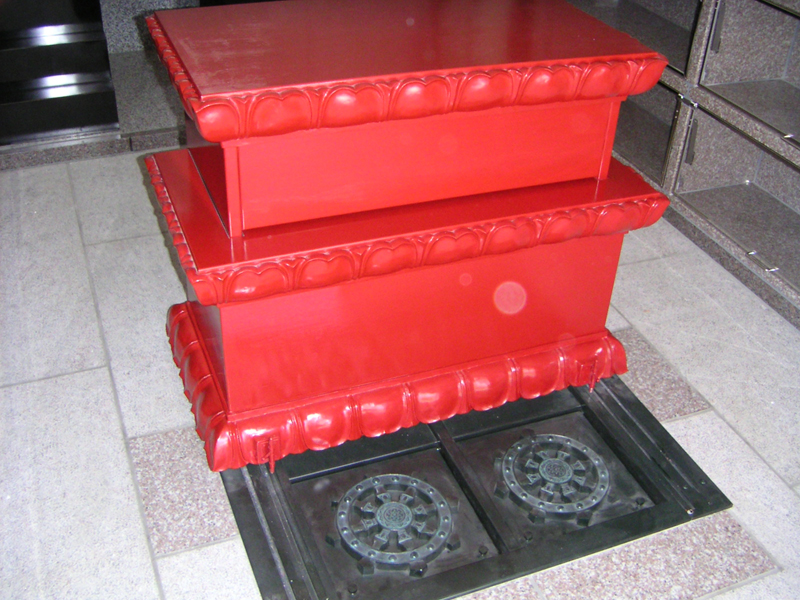 撒骨可動式厨子台座