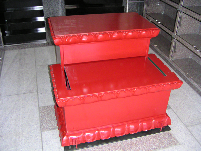 撒骨可動式厨子台座