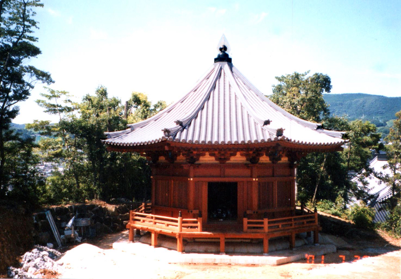 長崎県佐世保市　西連寺（八角堂納経堂・木造）